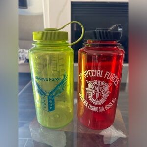 Bundle deal 2 Nalgene water bottles